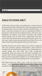 Mobile Screenshot of dailycoins.net